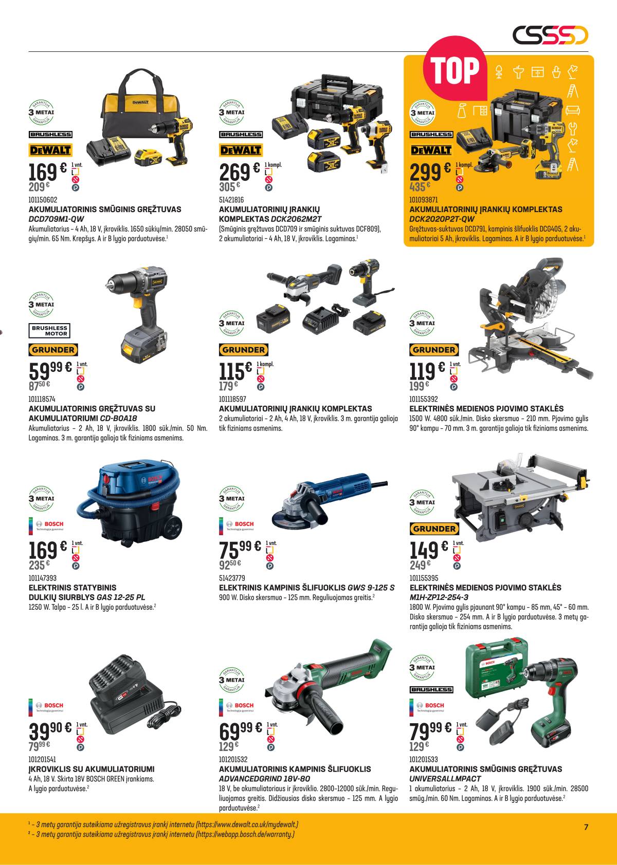 Senukai - Senukai akcijų leidinys | 2026-02-04 - 2026-03-02 7 puslapis