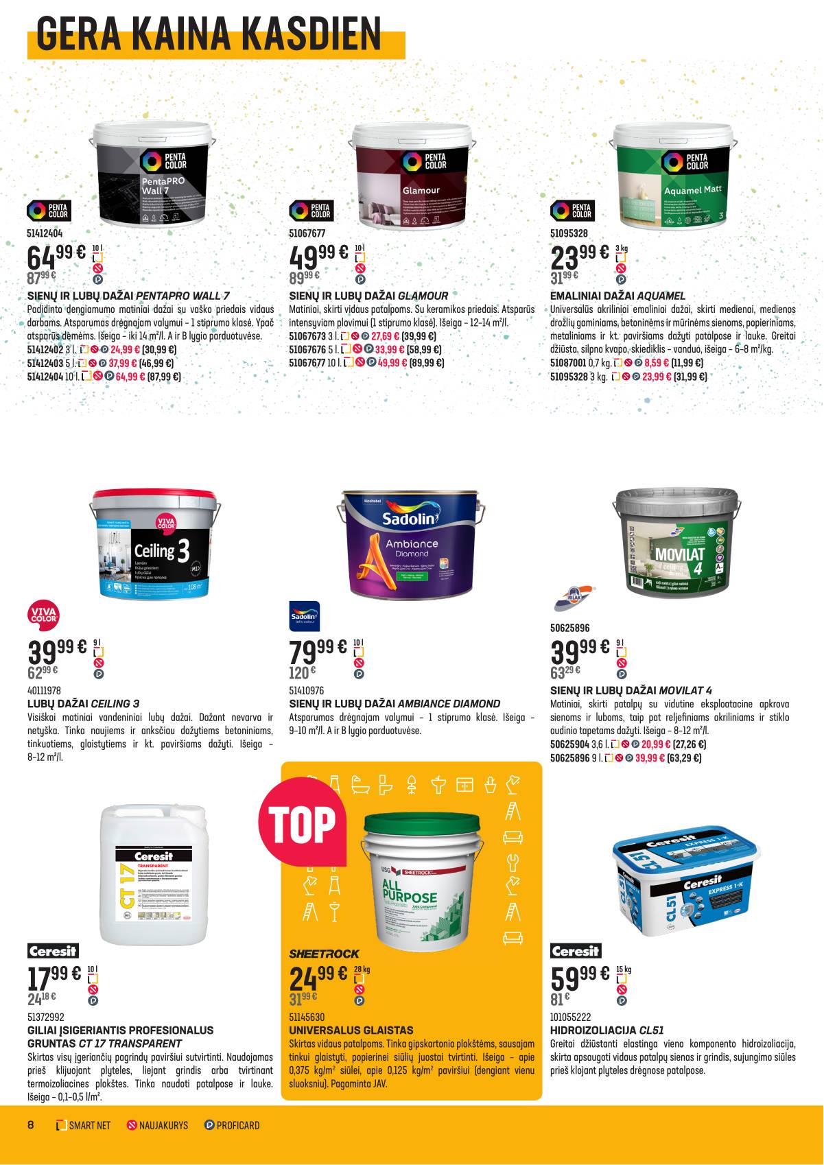 Senukai - Senukai akcijų leidinys | 2026-02-04 - 2026-03-02 8 puslapis