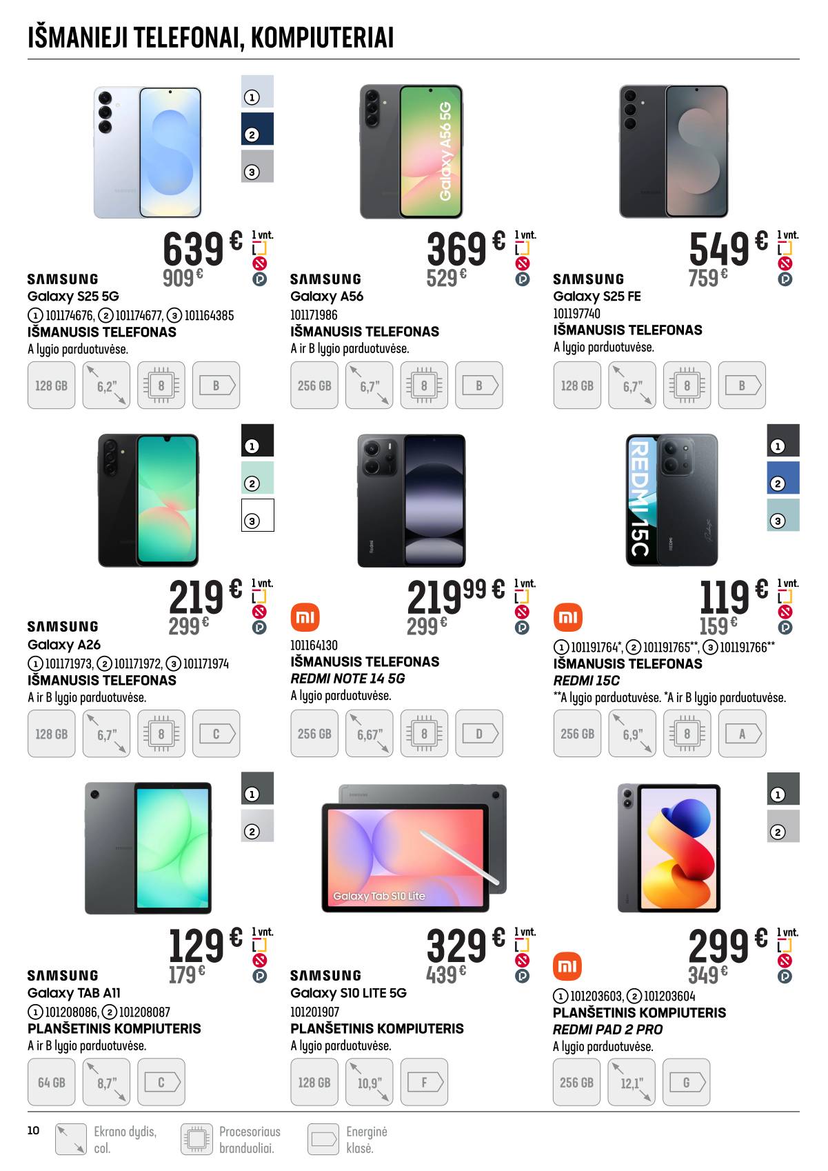 Senukai - Senukai "Čempionų pasiūlymai!" akcijų leidinys  10 puslapis