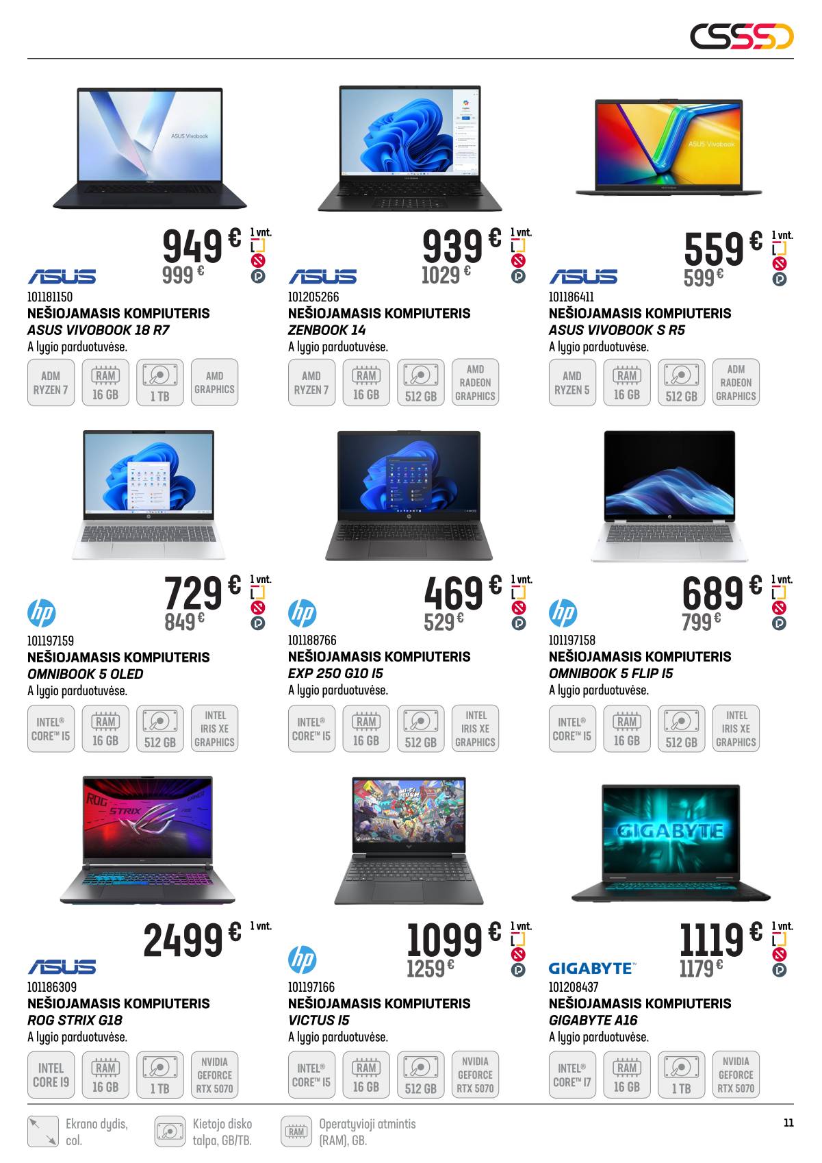 Senukai - Senukai "Čempionų pasiūlymai!" akcijų leidinys  11 puslapis