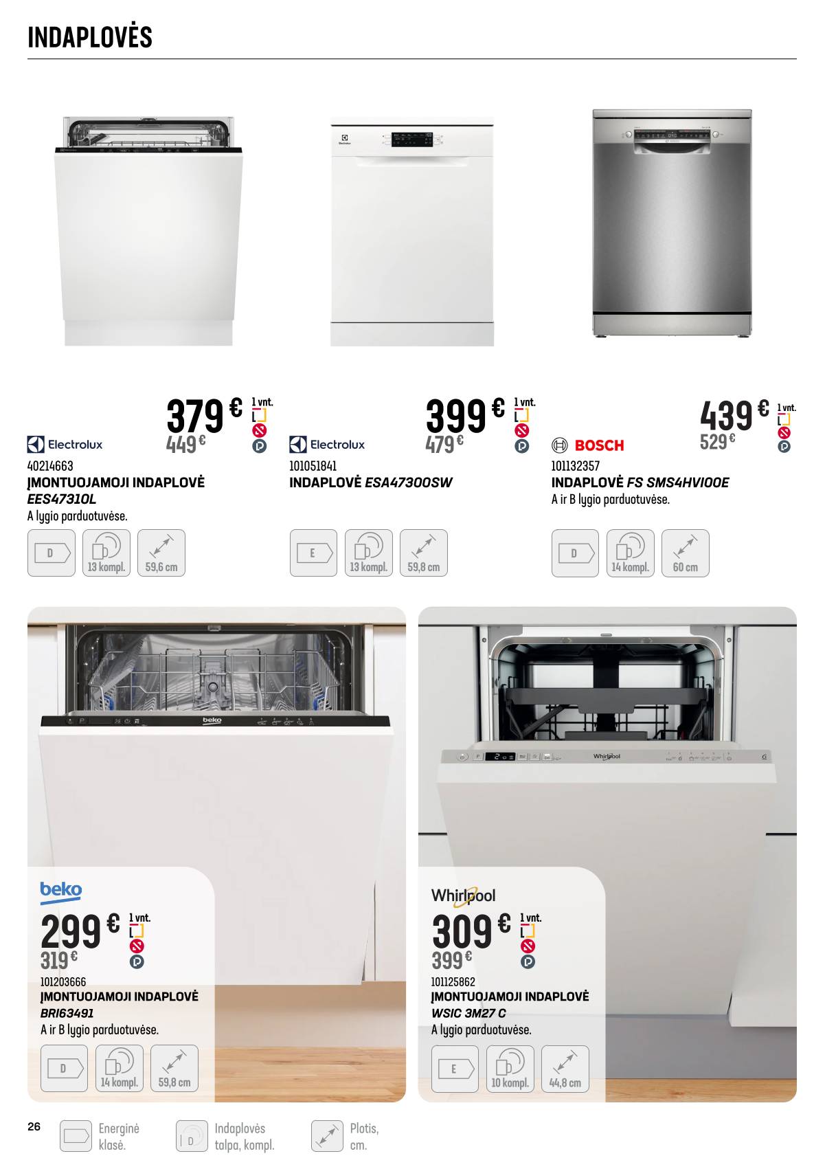 Senukai - Senukai "Čempionų pasiūlymai!" akcijų leidinys  26 puslapis