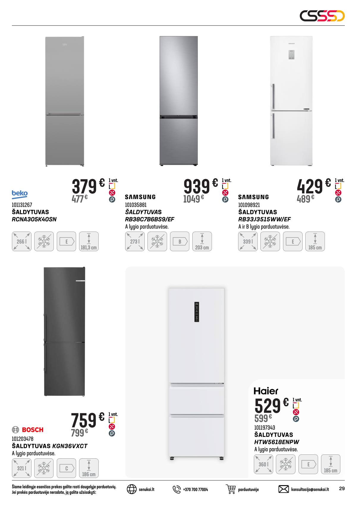 Senukai - Senukai "Čempionų pasiūlymai!" akcijų leidinys  29 puslapis