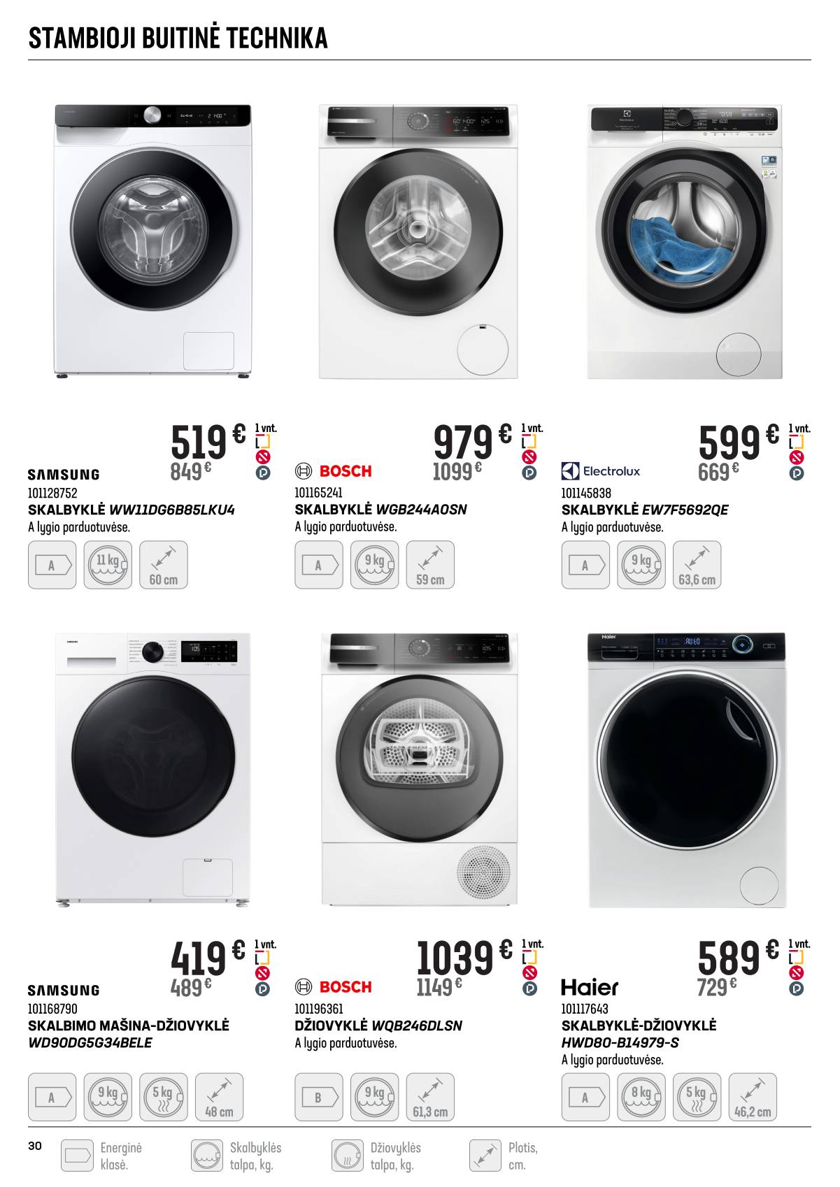 Senukai - Senukai "Čempionų pasiūlymai!" akcijų leidinys  30 puslapis