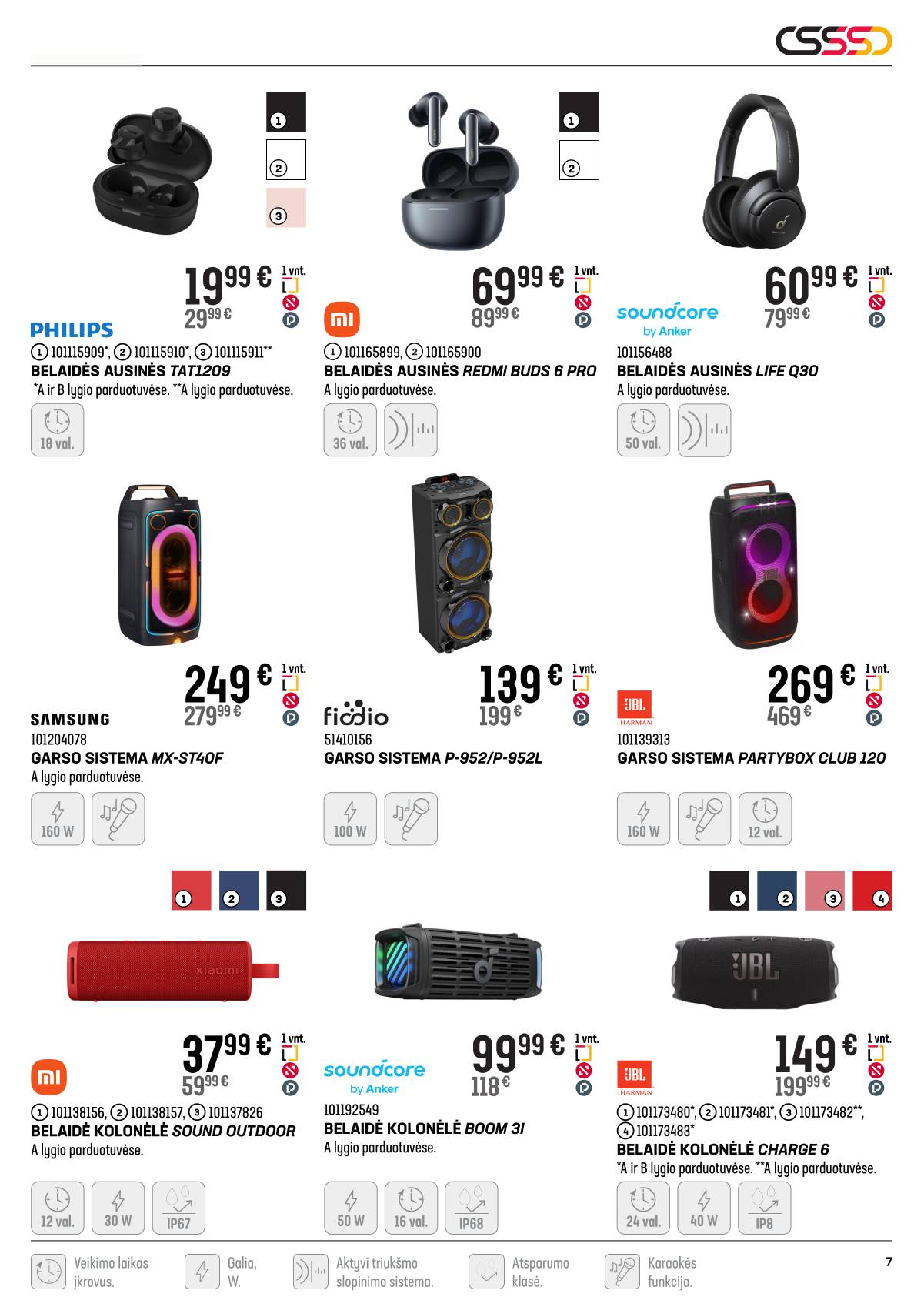 Senukai - Senukai "Čempionų pasiūlymai!" akcijų leidinys  7 puslapis