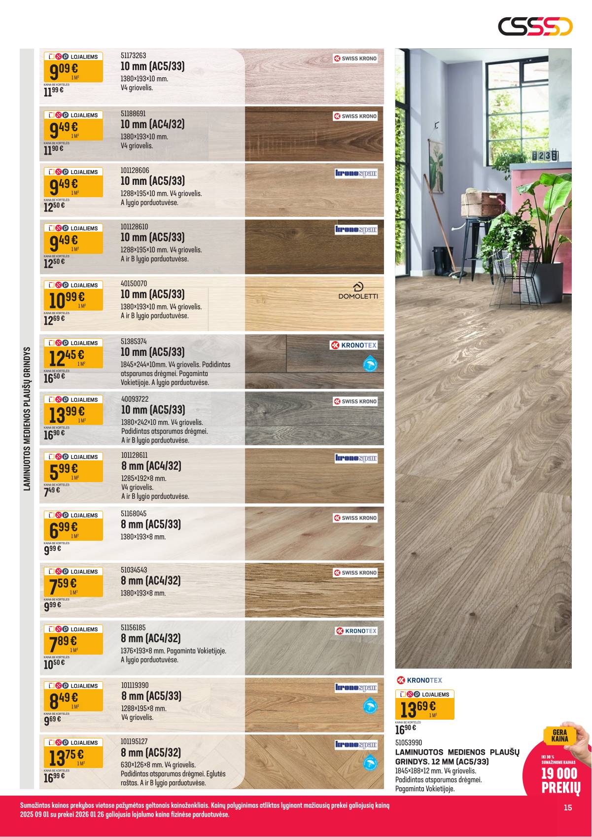 Senukai - Senukai akcijų Leidinys Nr. 4 | 2026-03-04 - 2026-03-30 15 puslapis