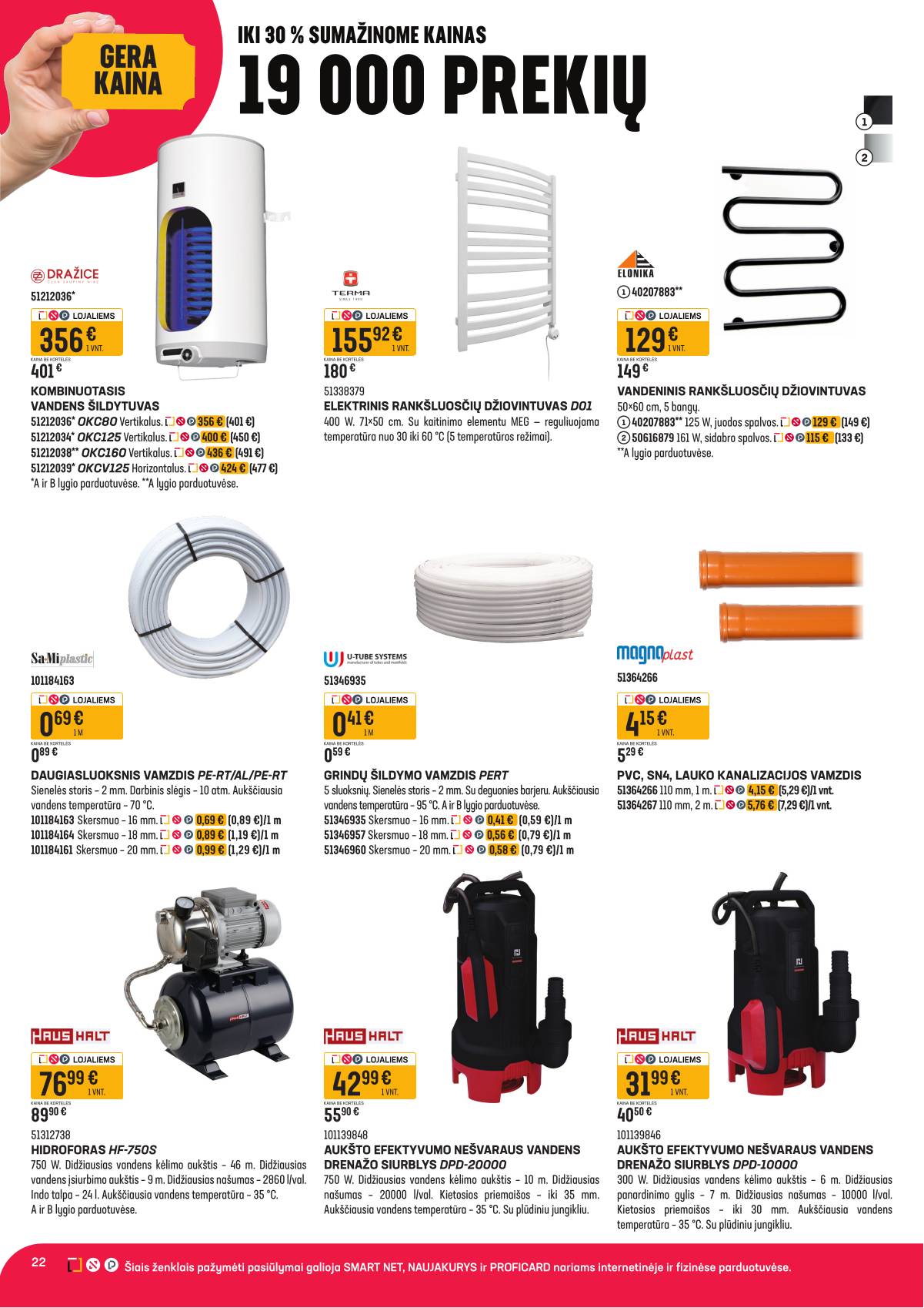 Senukai - Senukai akcijų Leidinys Nr. 4 | 2026-03-04 - 2026-03-30 22 puslapis