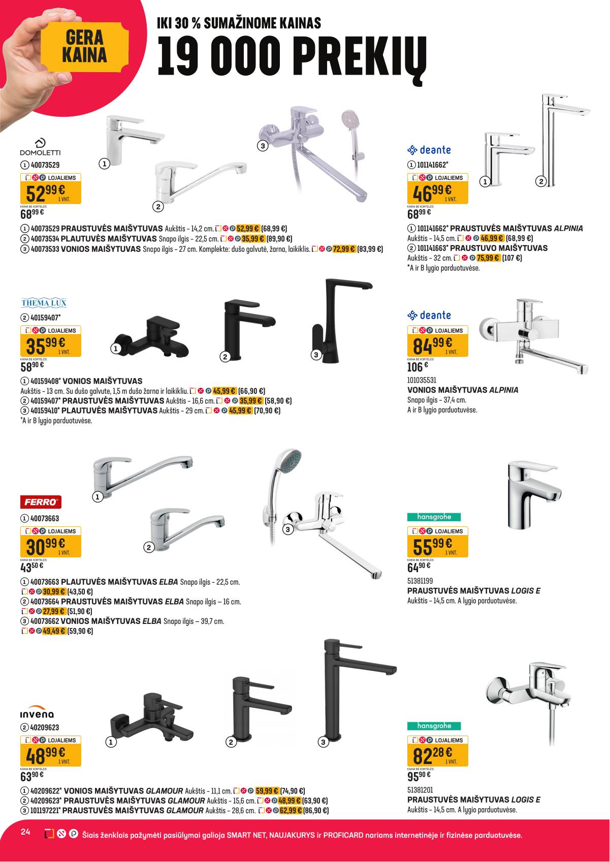 Senukai - Senukai akcijų Leidinys Nr. 4 | 2026-03-04 - 2026-03-30 24 puslapis