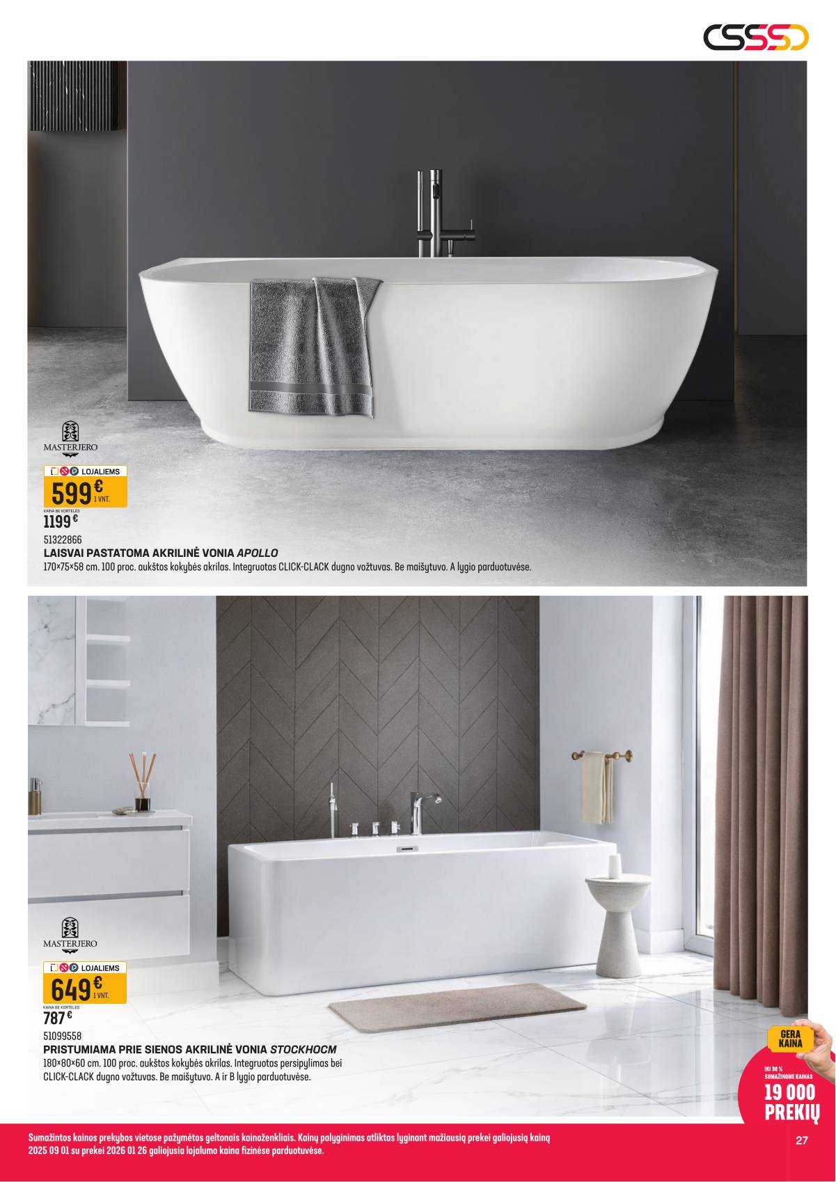 Senukai - Senukai akcijų Leidinys Nr. 4 | 2026-03-04 - 2026-03-30 27 puslapis