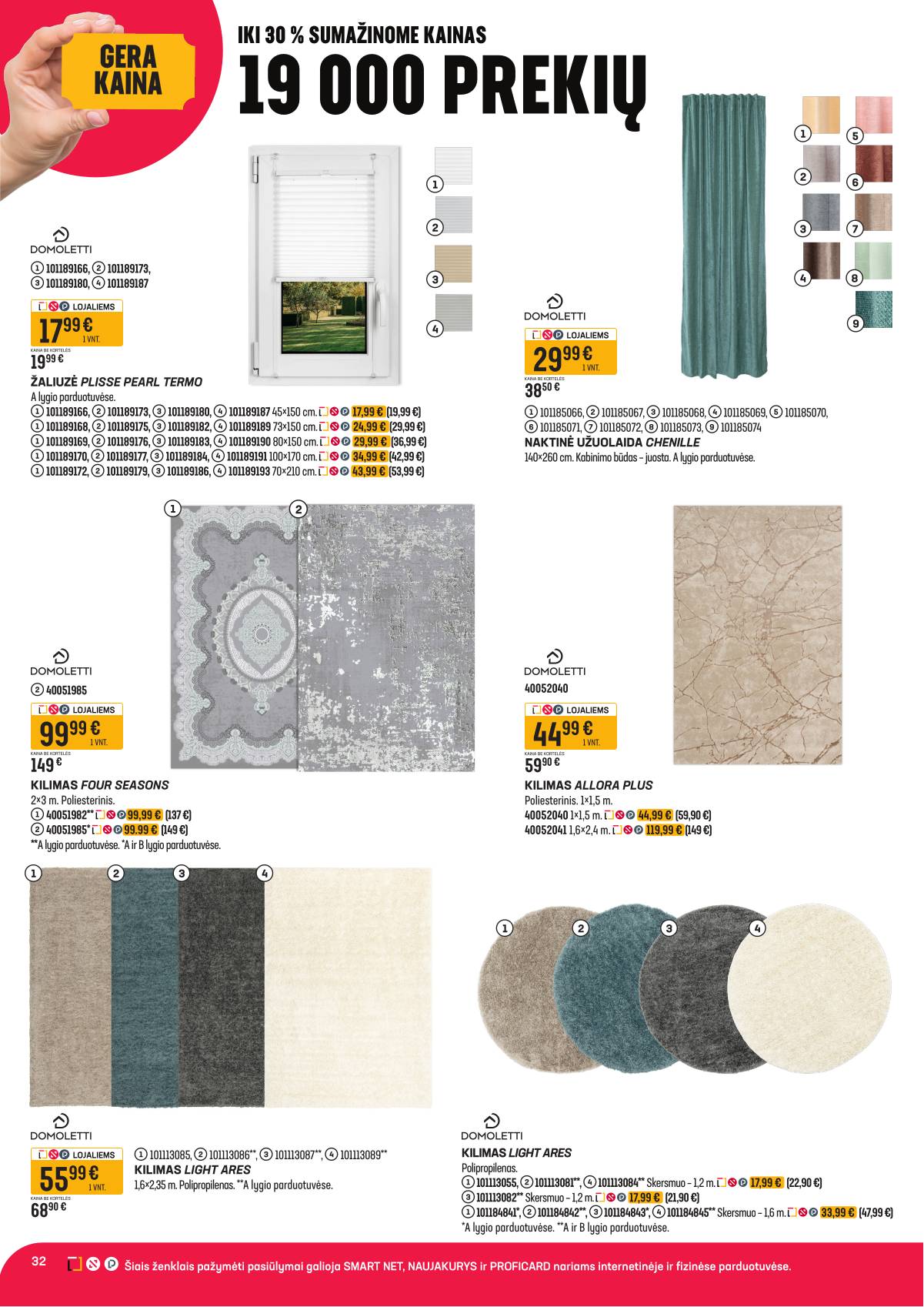 Senukai - Senukai akcijų Leidinys Nr. 4 | 2026-03-04 - 2026-03-30 32 puslapis