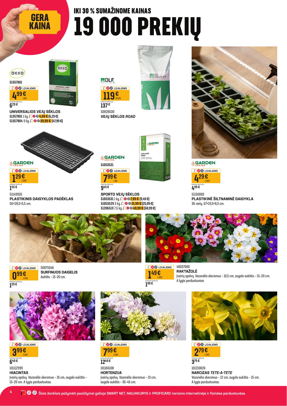 Senukai - Senukai akcijų Leidinys Nr. 4 | 2026-03-04 - 2026-03-30 4 puslapis