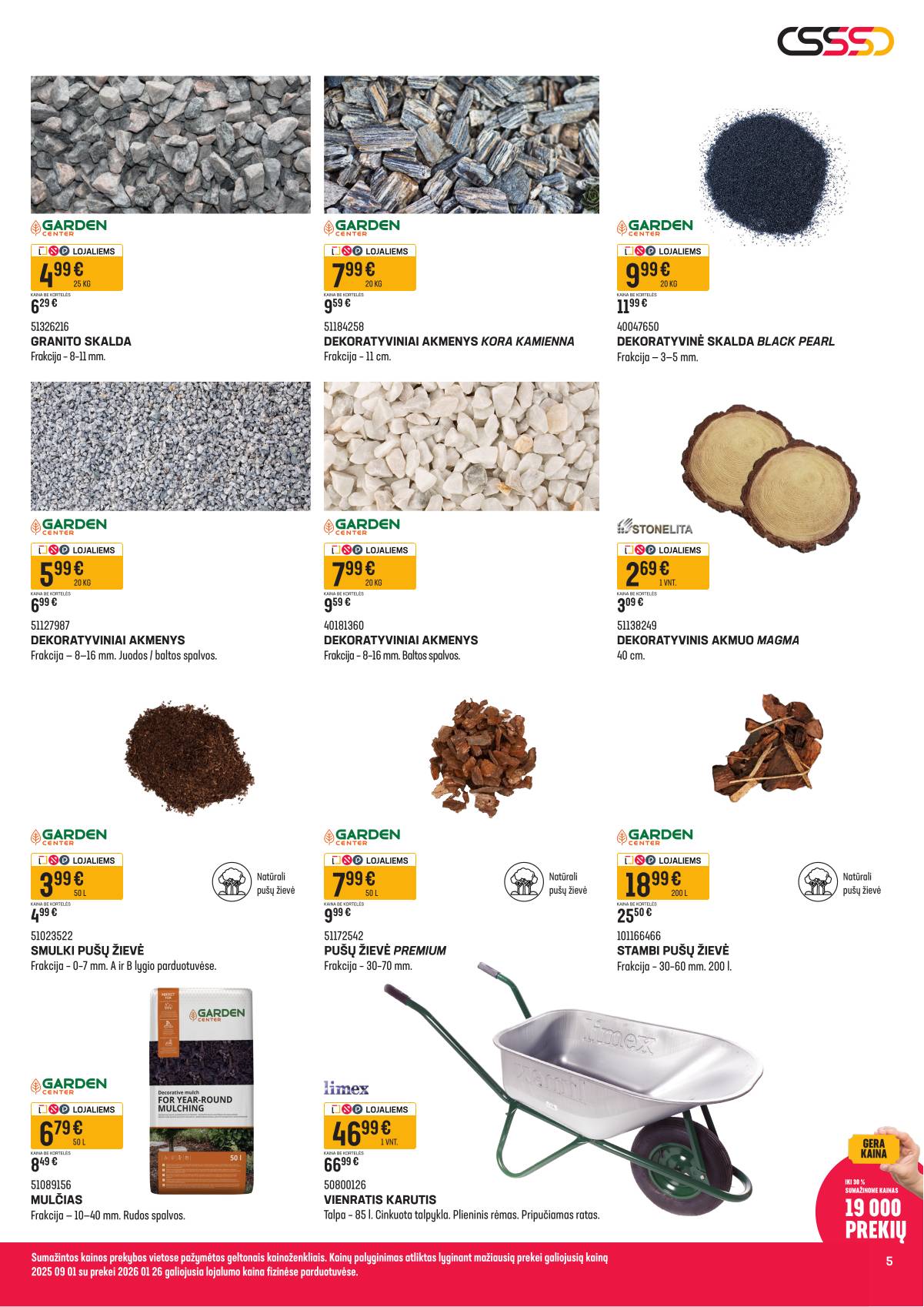 Senukai - Senukai akcijų Leidinys Nr. 4 | 2026-03-04 - 2026-03-30 5 puslapis