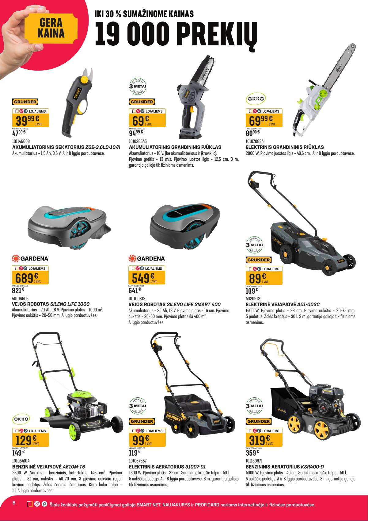 Senukai - Senukai akcijų Leidinys Nr. 4 | 2026-03-04 - 2026-03-30 6 puslapis