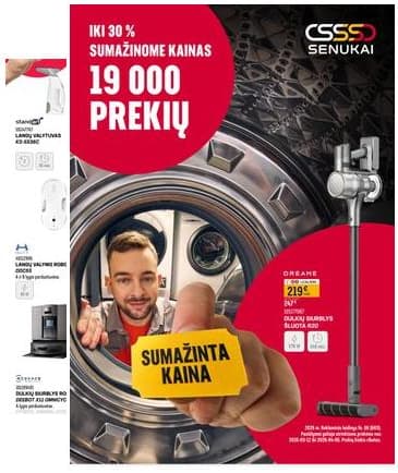 Senukai - Senukai akcijų leidinys Nr. 6 | 2026-03-12 - 2026-04-06 2026-03-12 – 2026-04-06