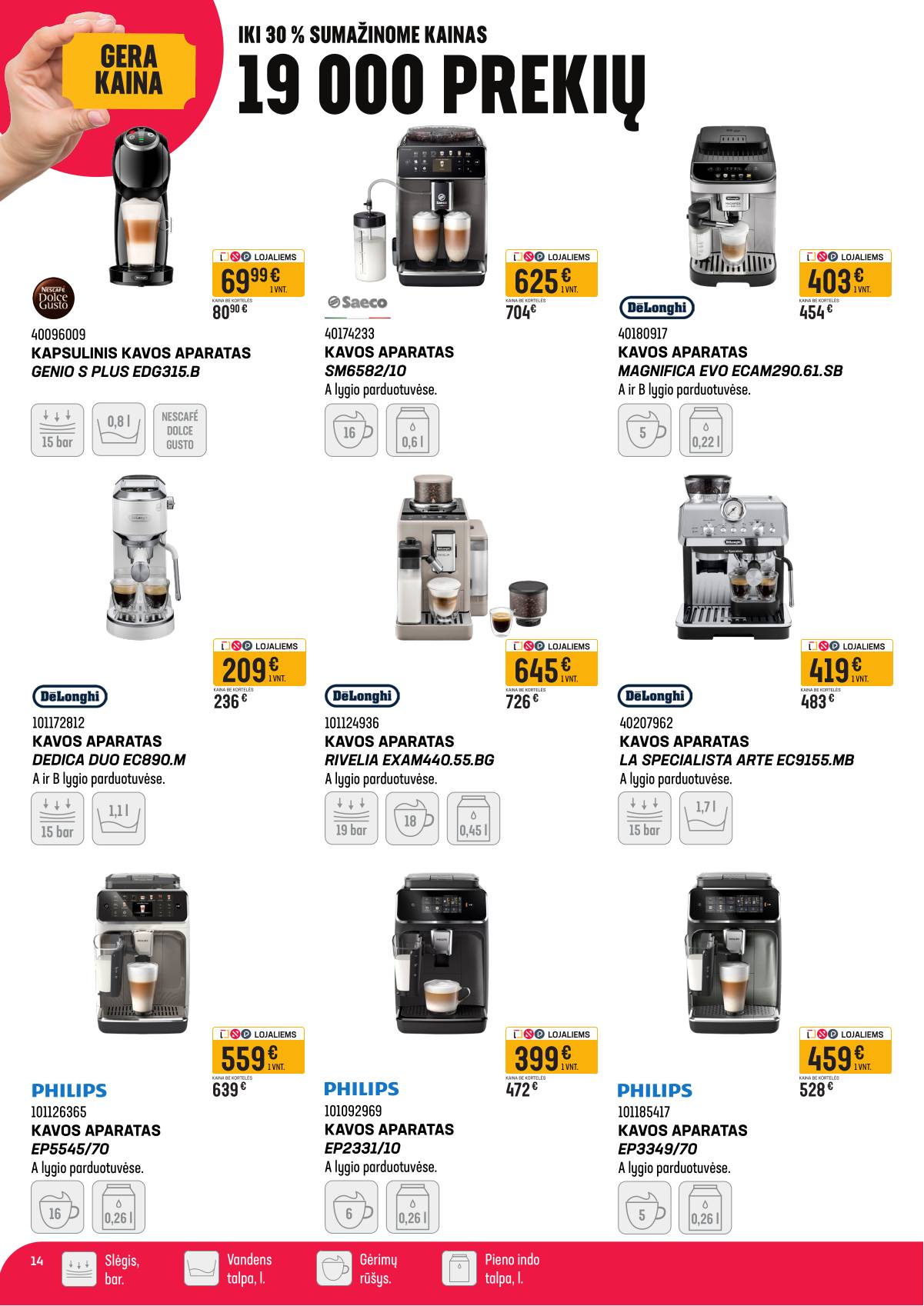 Senukai - Senukai akcijų leidinys Nr. 6 | 2026-03-12 - 2026-04-06 14 puslapis