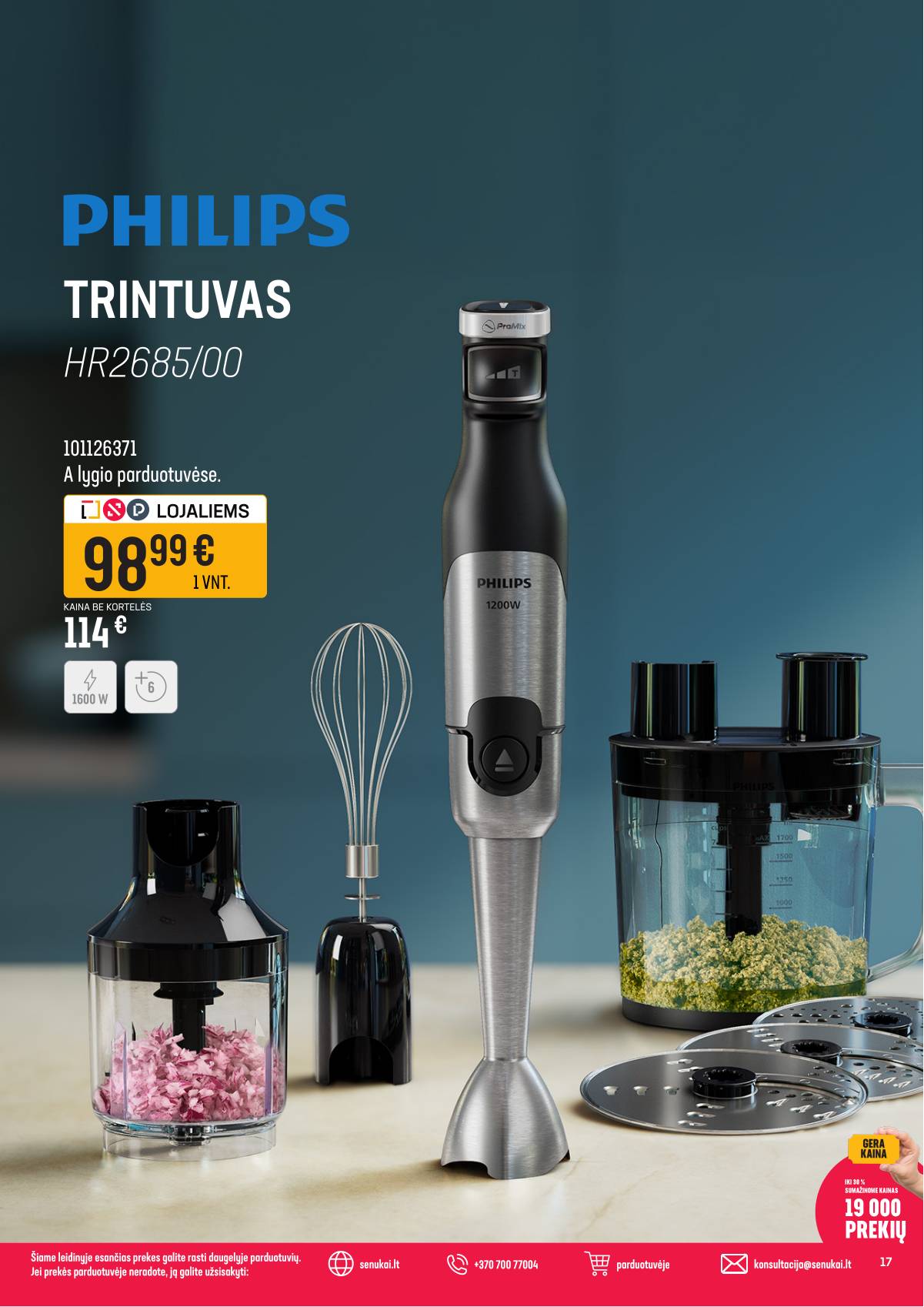 Senukai - Senukai akcijų leidinys Nr. 6 | 2026-03-12 - 2026-04-06 17 puslapis