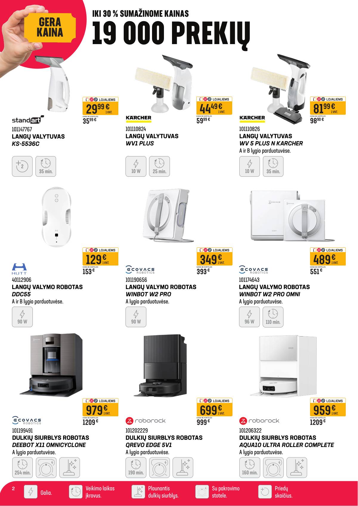 Senukai - Senukai akcijų leidinys Nr. 6 | 2026-03-12 - 2026-04-06 2 puslapis