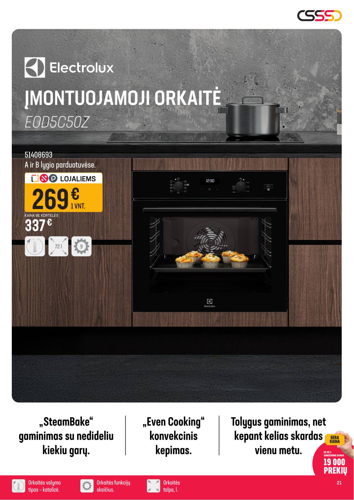 Senukai - Senukai akcijų leidinys Nr. 6 | 2026-03-12 - 2026-04-06 21 puslapis