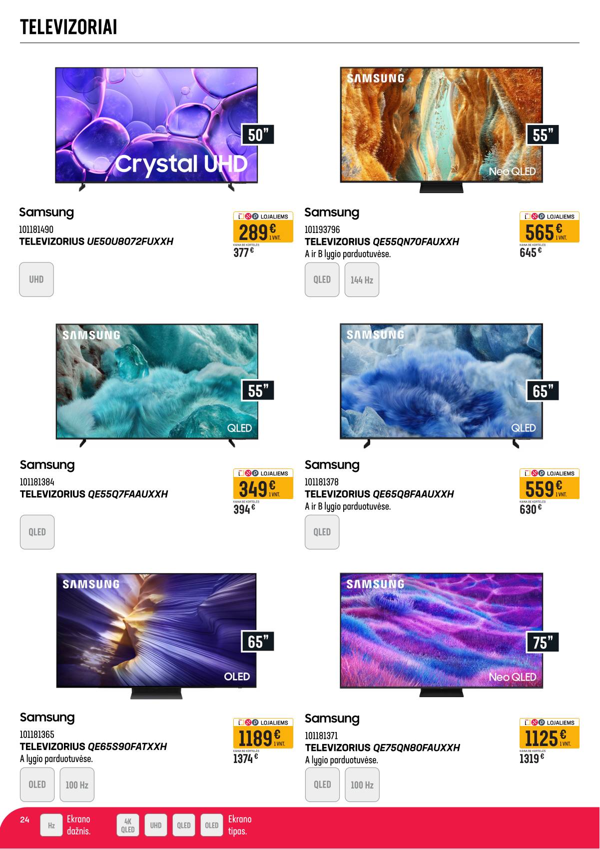 Senukai - Senukai akcijų leidinys Nr. 6 | 2026-03-12 - 2026-04-06 24 puslapis