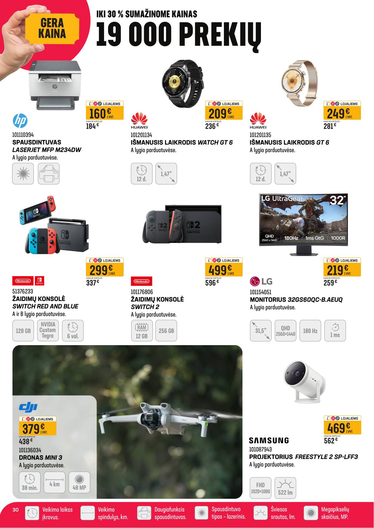 Senukai - Senukai akcijų leidinys Nr. 6 | 2026-03-12 - 2026-04-06 30 puslapis