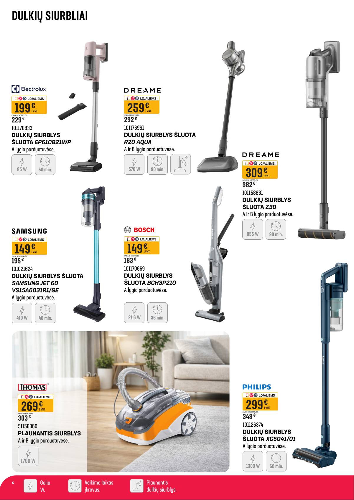 Senukai - Senukai akcijų leidinys Nr. 6 | 2026-03-12 - 2026-04-06 4 puslapis