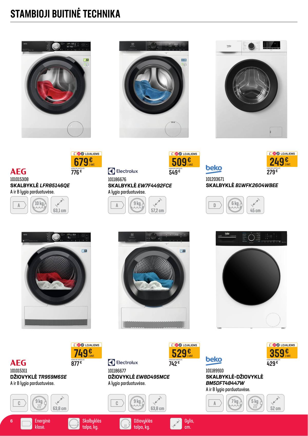 Senukai - Senukai akcijų leidinys Nr. 6 | 2026-03-12 - 2026-04-06 6 puslapis