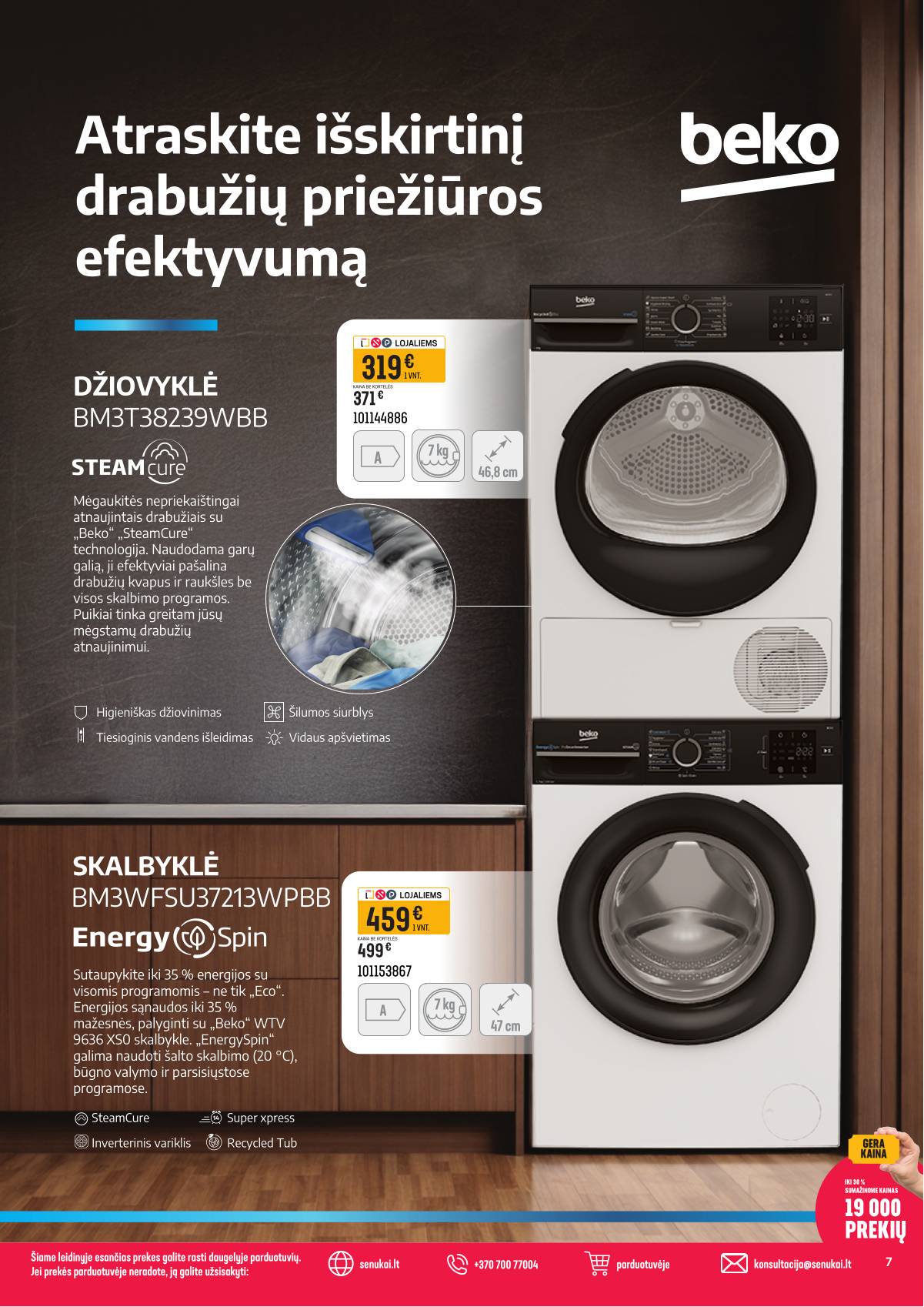 Senukai - Senukai akcijų leidinys Nr. 6 | 2026-03-12 - 2026-04-06 7 puslapis