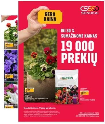 Senukai - Senukai akcijų leidinys nr. 7 | 2026-03-31 - 2026-04-13 2026-03-31 – 2026-04-13