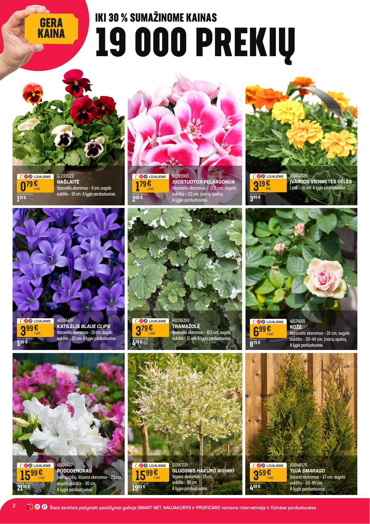 Senukai - Senukai akcijų leidinys nr. 7 | 2026-03-31 - 2026-04-13 2 puslapis