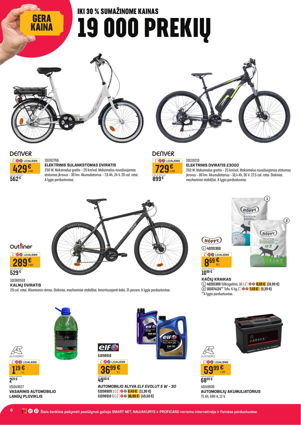 Senukai - Senukai akcijų leidinys nr. 7 | 2026-03-31 - 2026-04-13 8 puslapis