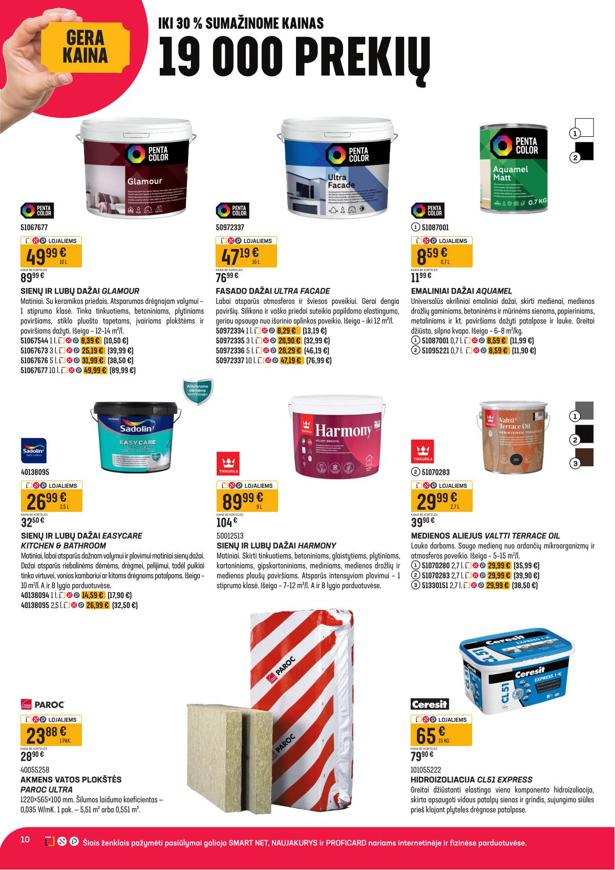 Senukai - Senukai akcijų leidinys nr. 7 | 2026-03-31 - 2026-04-13 10 puslapis