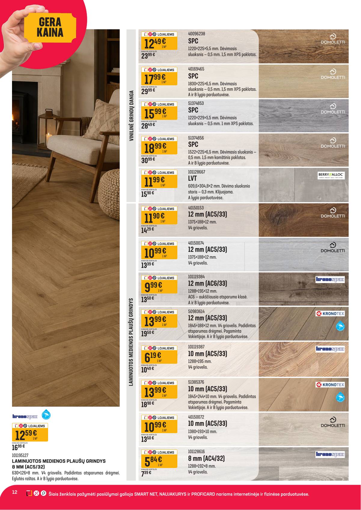 Senukai - Senukai akcijų leidinys nr. 7 | 2026-03-31 - 2026-04-13 12 puslapis