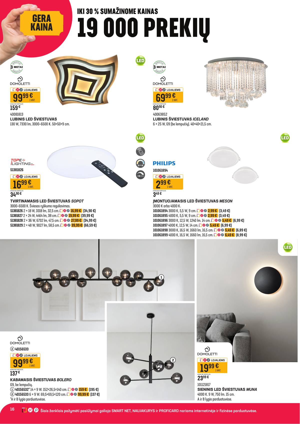 Senukai - Senukai akcijų leidinys nr. 7 | 2026-03-31 - 2026-04-13 16 puslapis