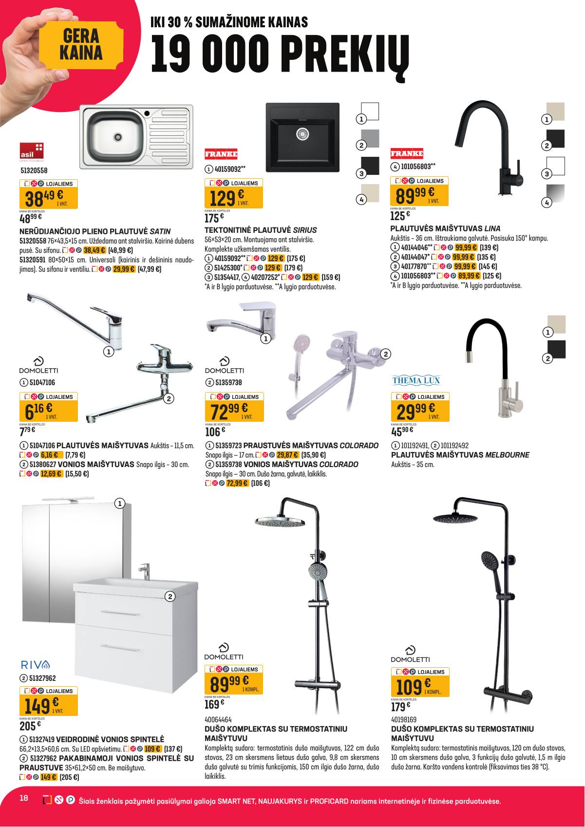 Senukai - Senukai akcijų leidinys nr. 7 | 2026-03-31 - 2026-04-13 18 puslapis