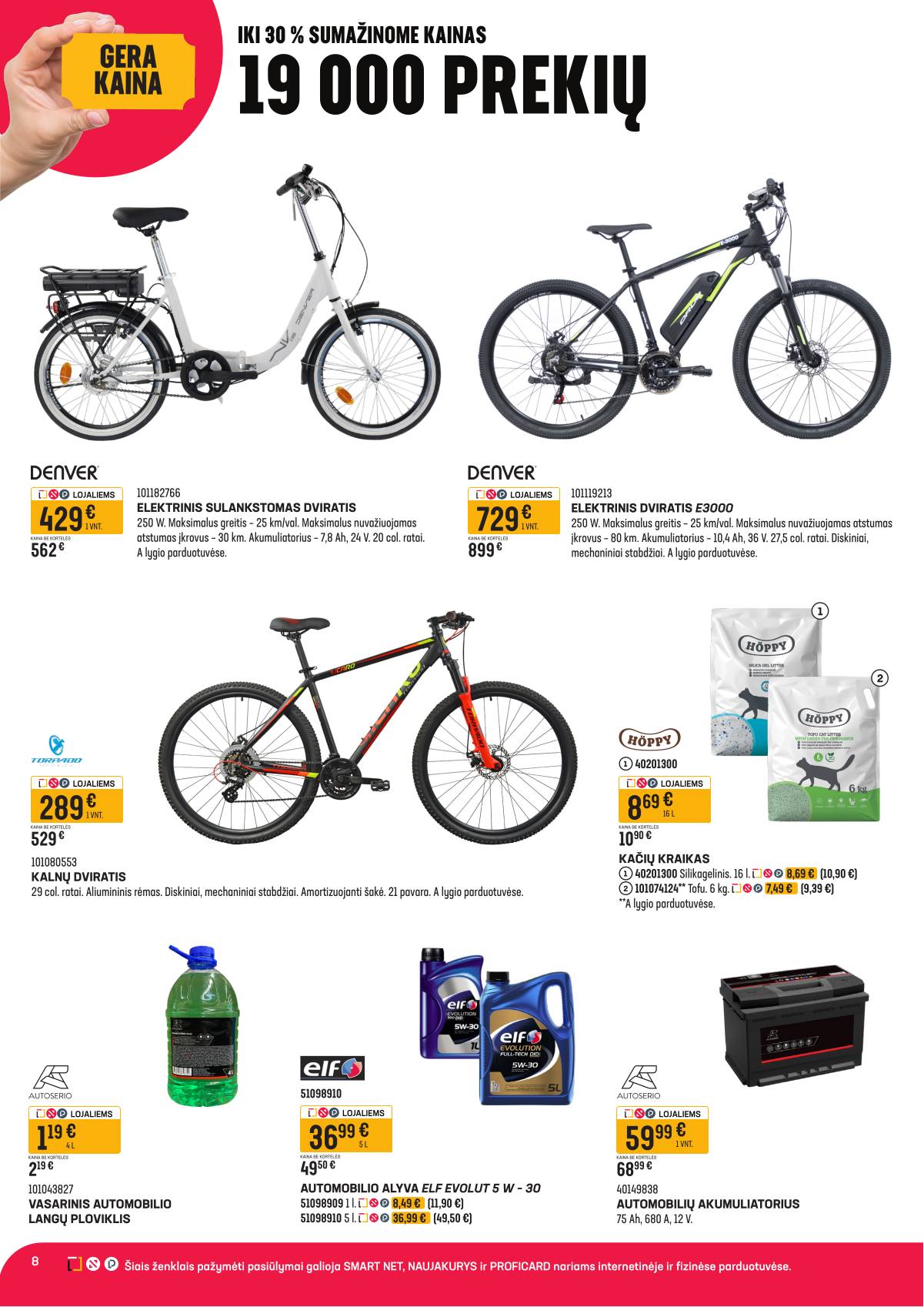 Senukai - Senukai akcijų leidinys nr. 7 | 2026-03-31 - 2026-04-13 8 puslapis