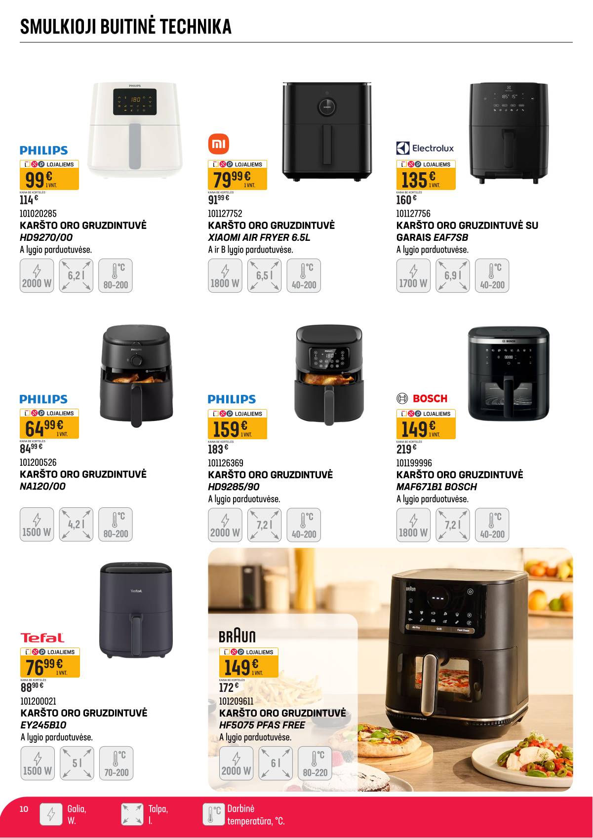 Senukai - Senukai akcijų leidinys | 2026-04-08 - 2026-05-04 10 puslapis