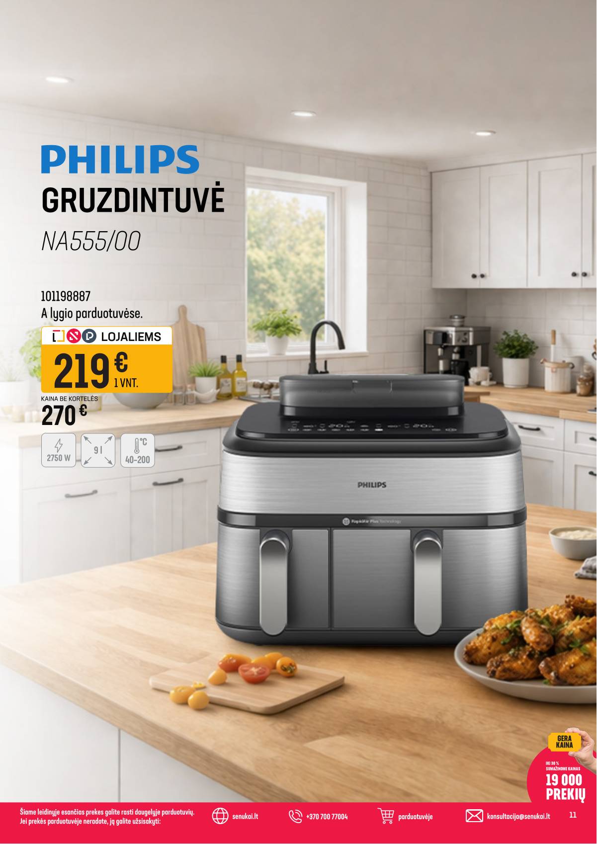 Senukai - Senukai akcijų leidinys | 2026-04-08 - 2026-05-04 11 puslapis