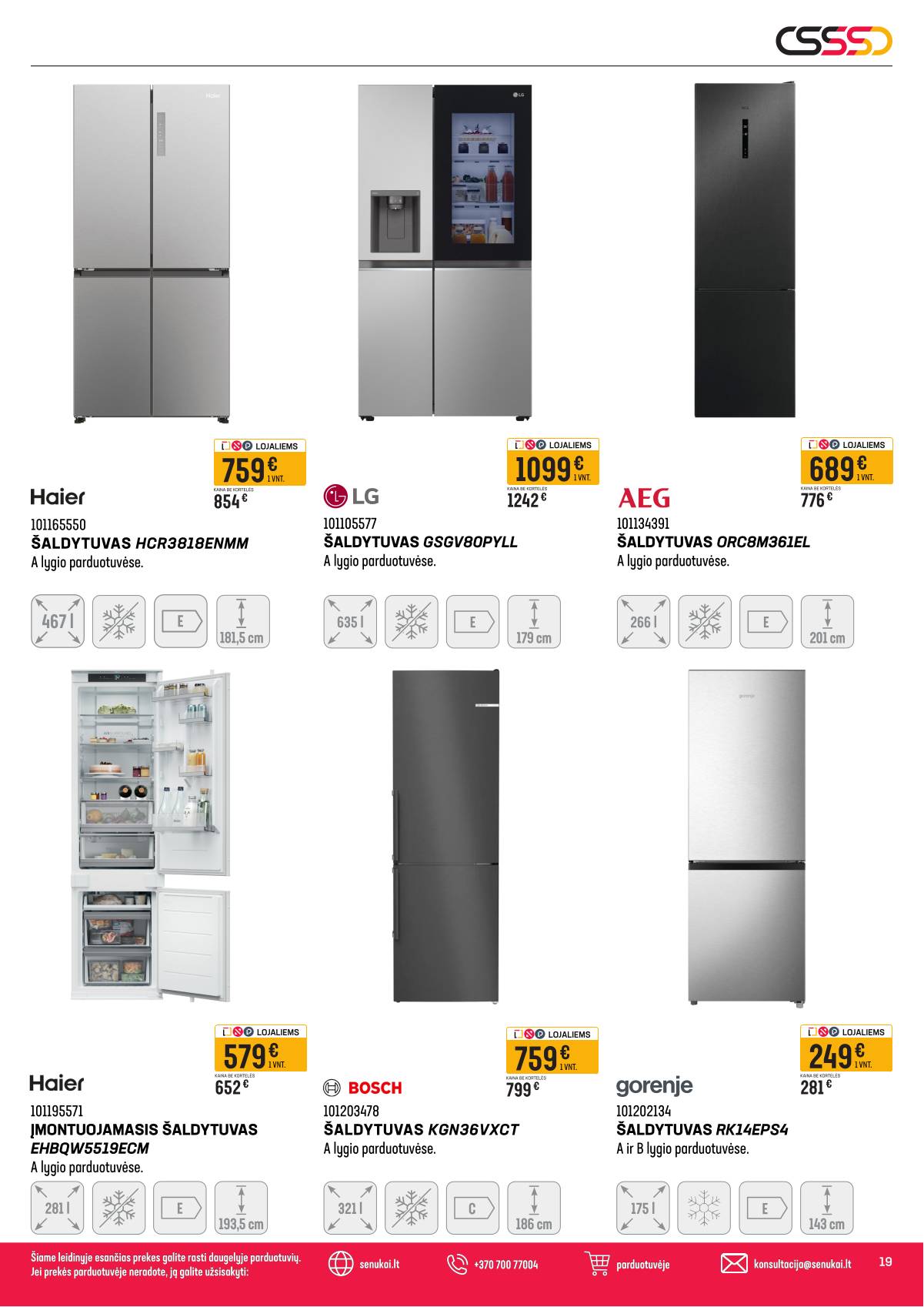 Senukai - Senukai akcijų leidinys | 2026-04-08 - 2026-05-04 19 puslapis