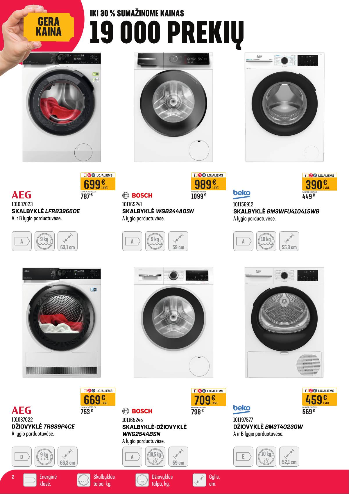 Senukai - Senukai akcijų leidinys | 2026-04-08 - 2026-05-04 2 puslapis