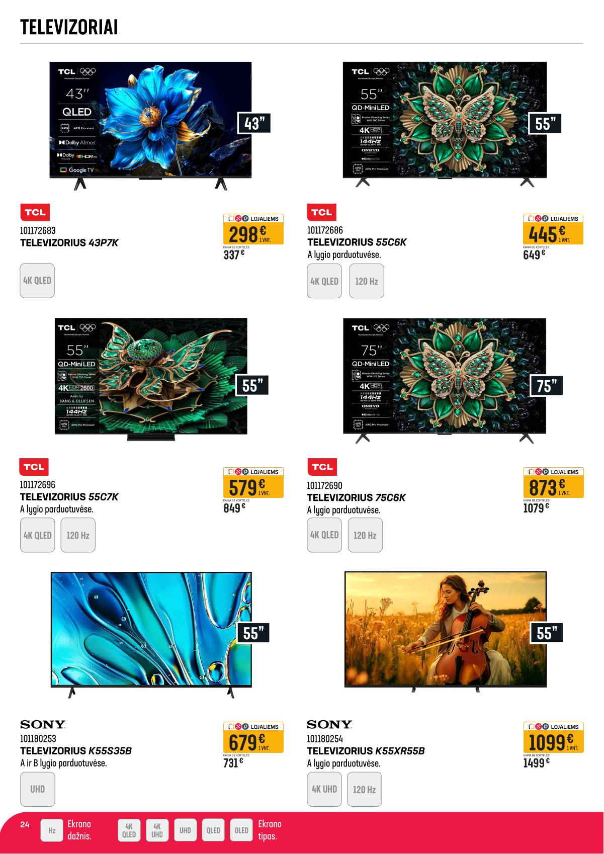 Senukai - Senukai akcijų leidinys | 2026-04-08 - 2026-05-04 24 puslapis