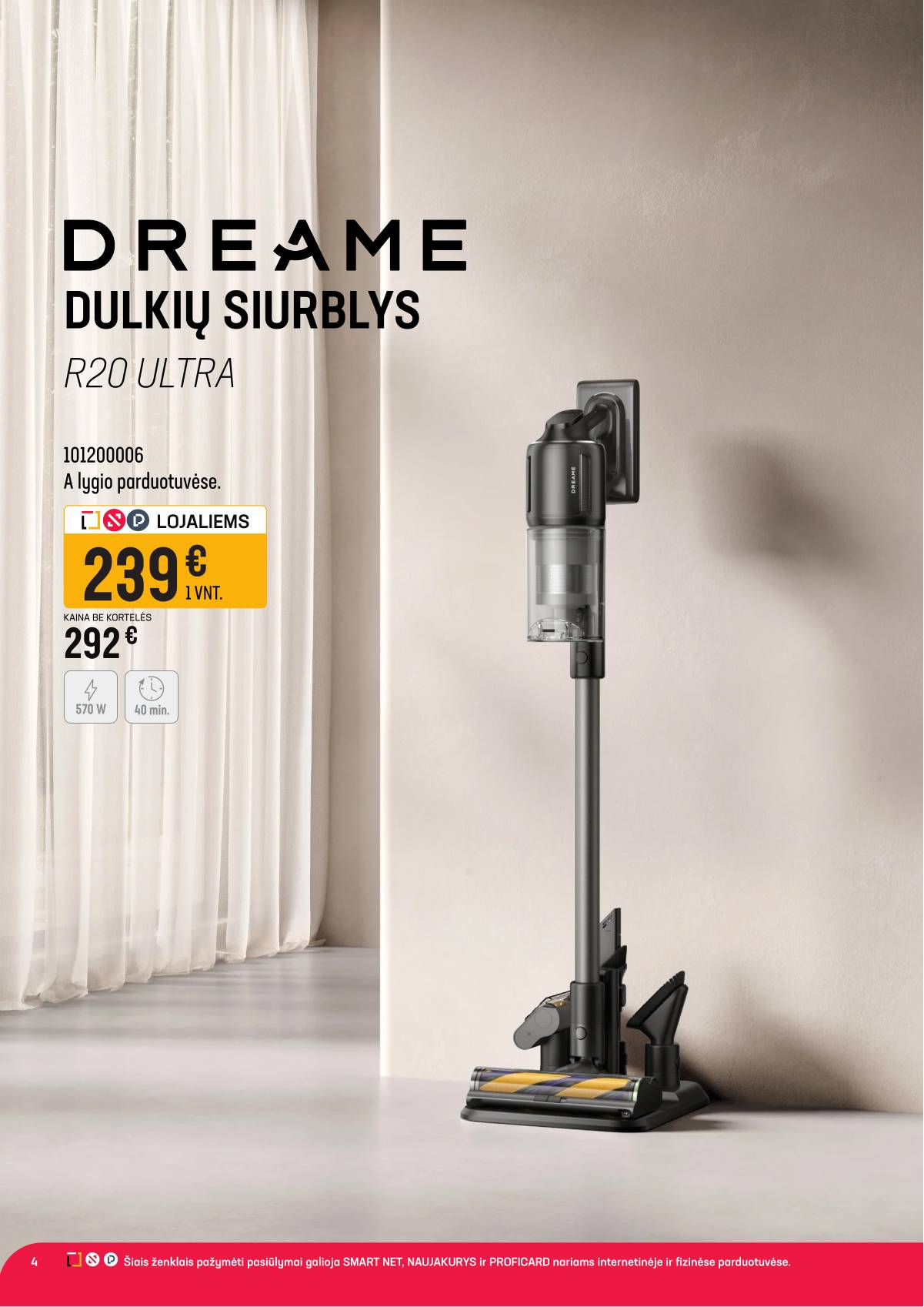 Senukai - Senukai akcijų leidinys | 2026-04-08 - 2026-05-04 4 puslapis