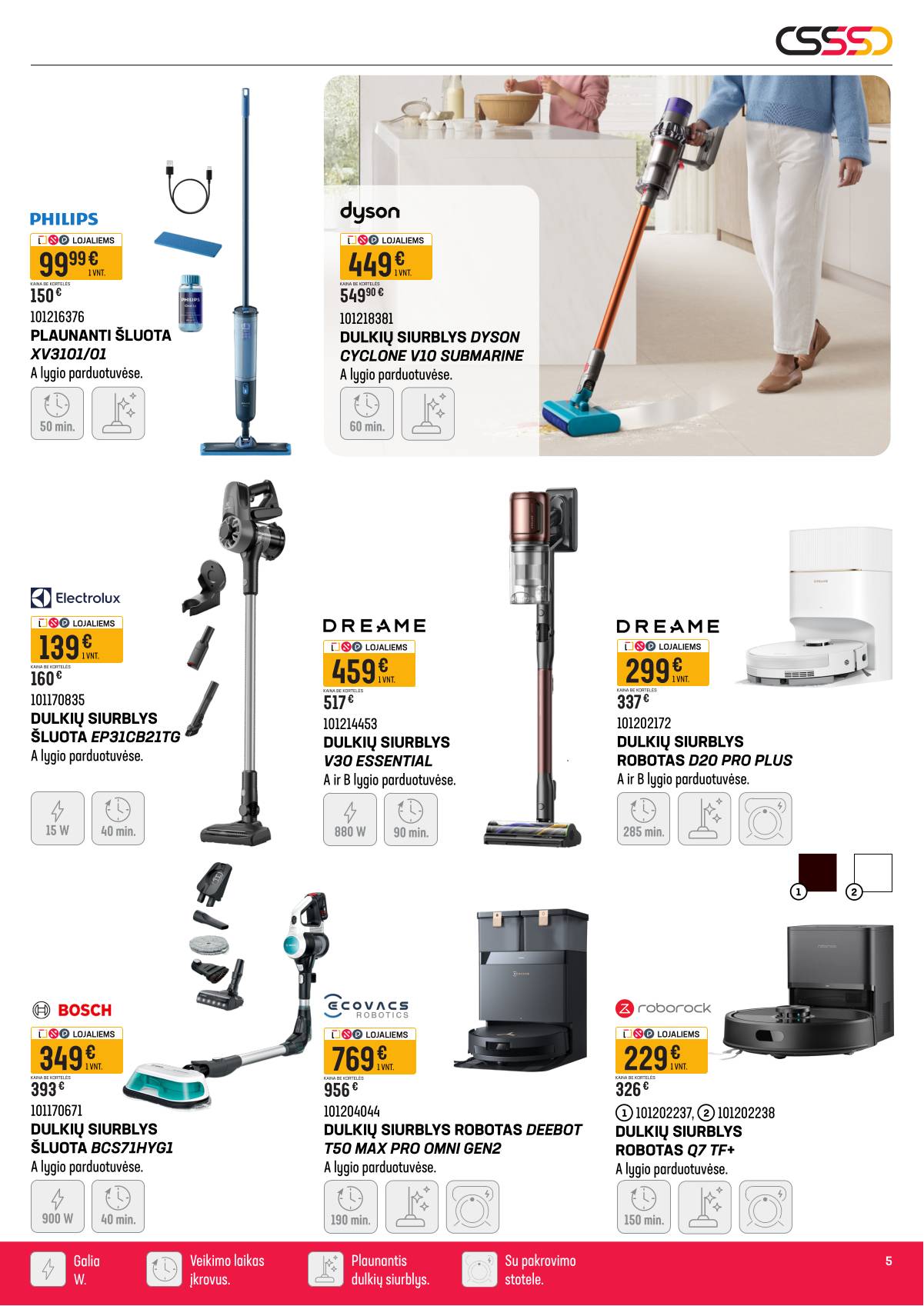 Senukai - Senukai akcijų leidinys | 2026-04-08 - 2026-05-04 5 puslapis