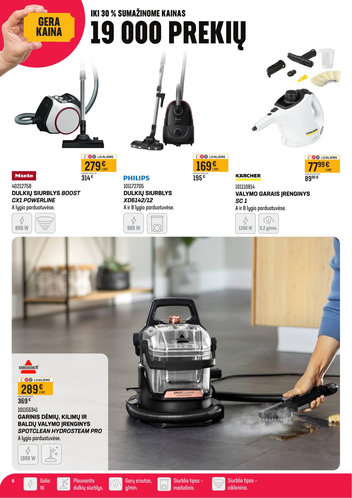 Senukai - Senukai akcijų leidinys | 2026-04-08 - 2026-05-04 6 puslapis