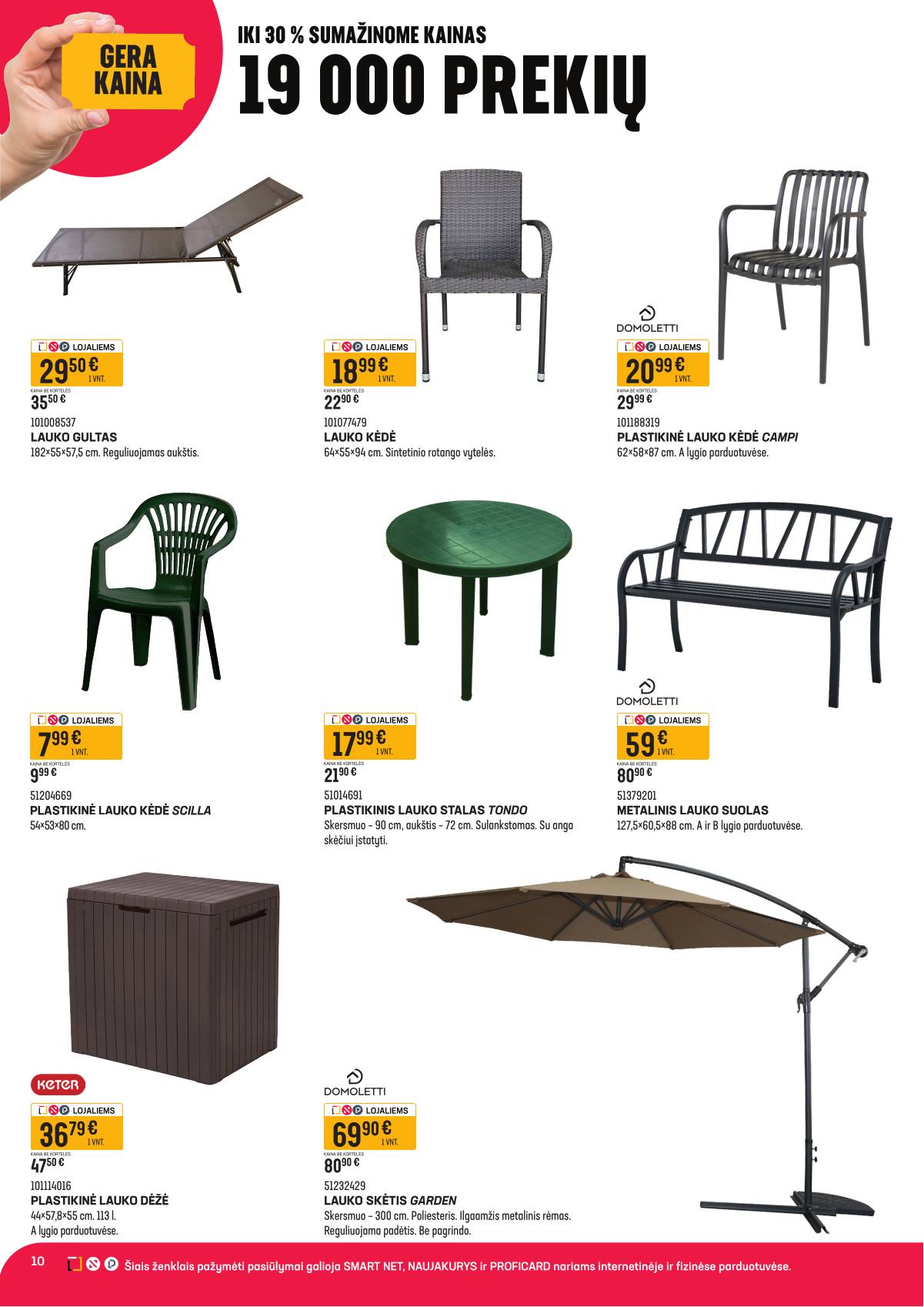 Senukai - Senukai nuolaidų katalogas Nr. 09 (686) 10 puslapis