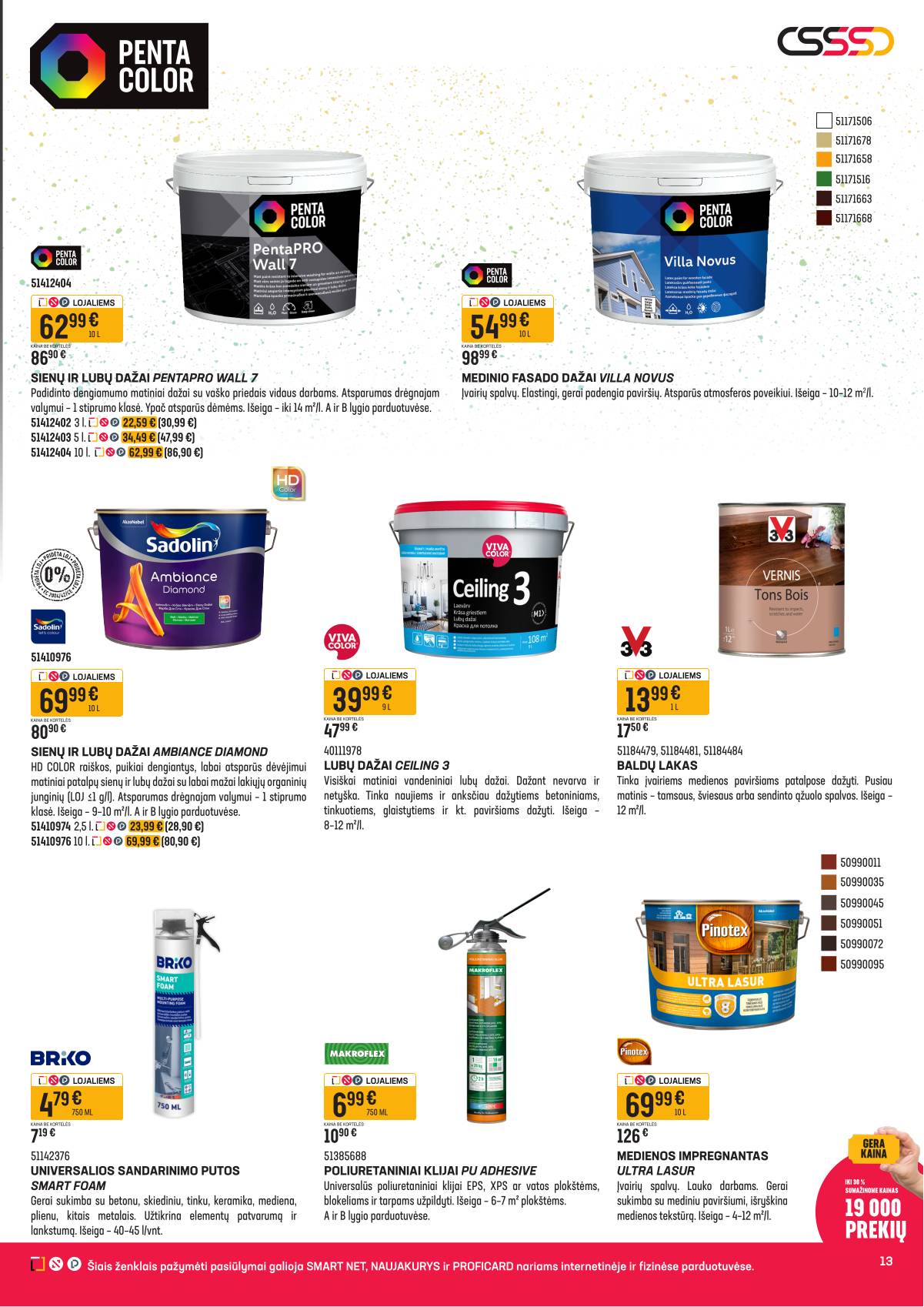 Senukai - Senukai nuolaidų katalogas Nr. 09 (686) 13 puslapis