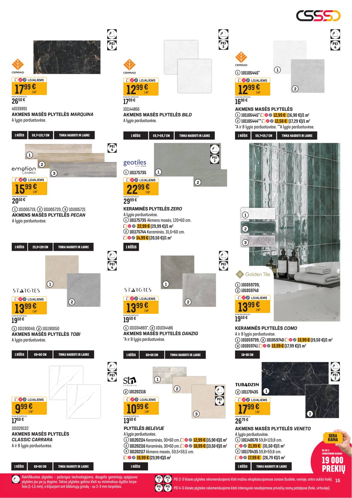 Senukai - Senukai nuolaidų katalogas Nr. 09 (686) 15 puslapis