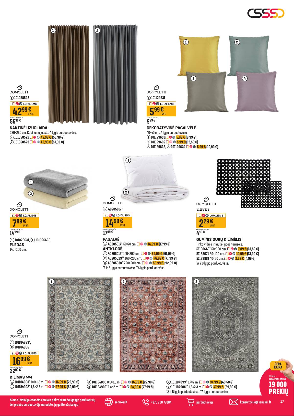Senukai - Senukai nuolaidų katalogas Nr. 09 (686) 17 puslapis