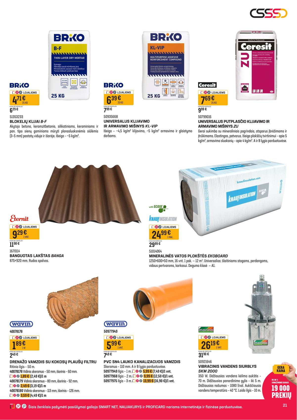 Senukai - Senukai nuolaidų katalogas Nr. 09 (686) 21 puslapis