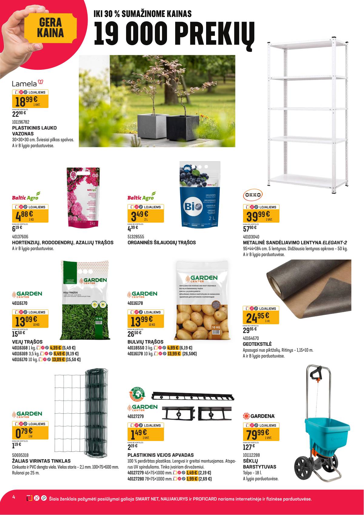 Senukai - Senukai nuolaidų katalogas Nr. 09 (686) 4 puslapis