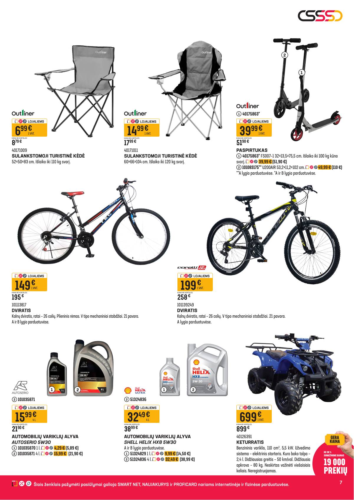 Senukai - Senukai nuolaidų katalogas Nr. 09 (686) 7 puslapis