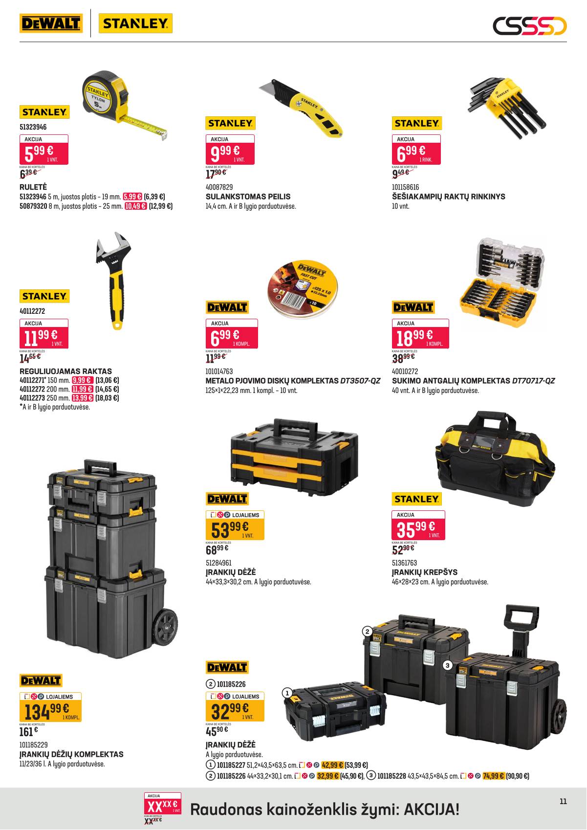 Senukai - Senukai nuolaidų leidinys Nr. 10 (687) 11 puslapis